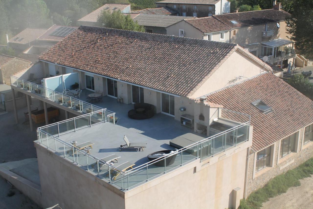 Domaine De L'Aube Des Temps Villa Raissac-d'Aude Bagian luar foto